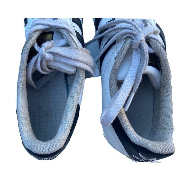 Adidas Superstar La Marque Aux 3 Bandes White  Black Sneakers Men Size US 6.5 main image 11